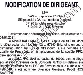 Contenu publication
