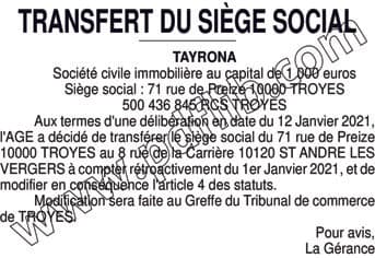 Contenu publication