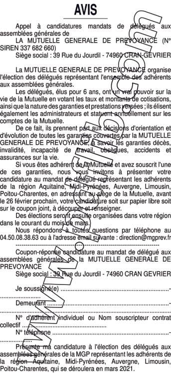 Contenu publication