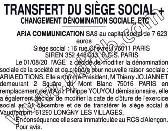 Contenu publication