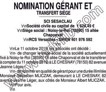 Contenu publication