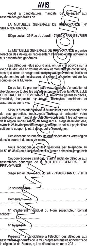 Contenu publication