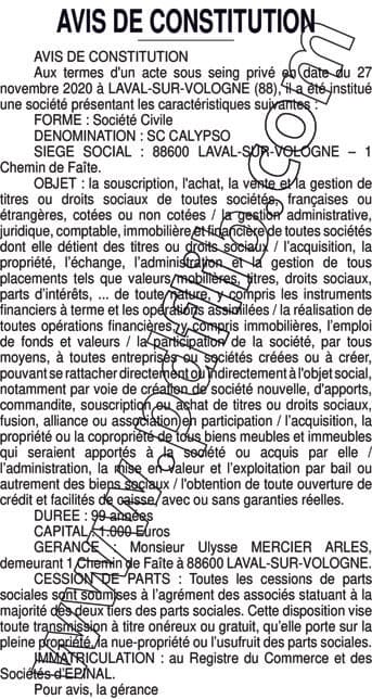 Contenu publication