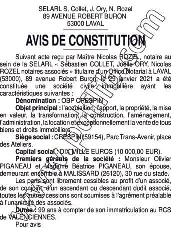 Contenu publication
