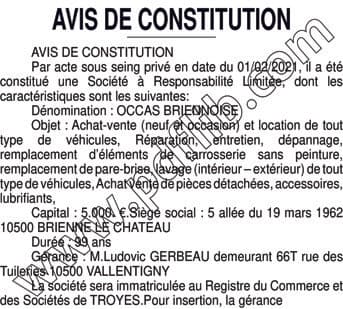 Contenu publication