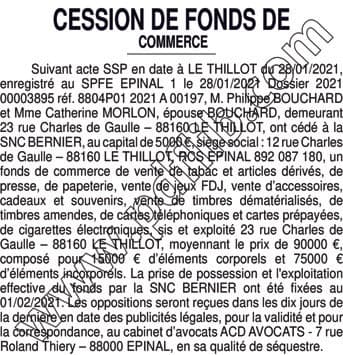 Contenu publication