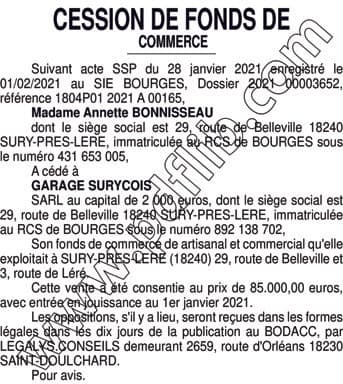 Contenu publication