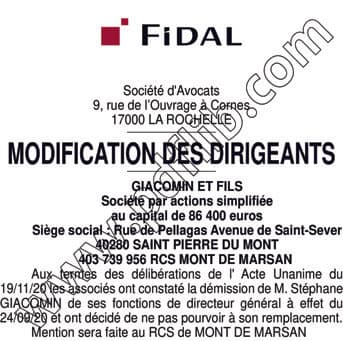 Contenu publication