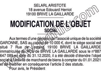 Contenu publication