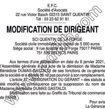 Contenu publication