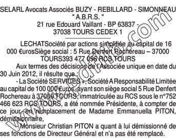 Contenu publication