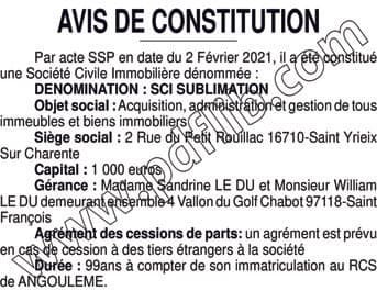 Contenu publication
