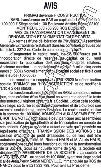 Contenu publication