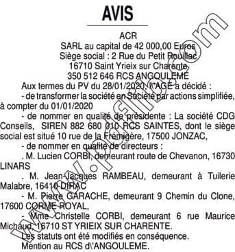 Contenu publication