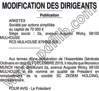 Contenu publication