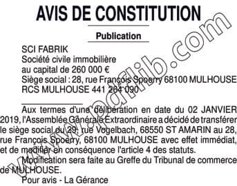 Contenu publication