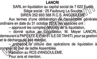 Contenu publication