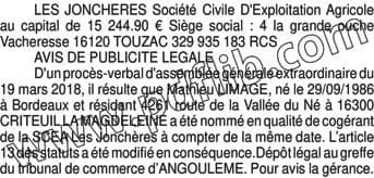 Contenu publication