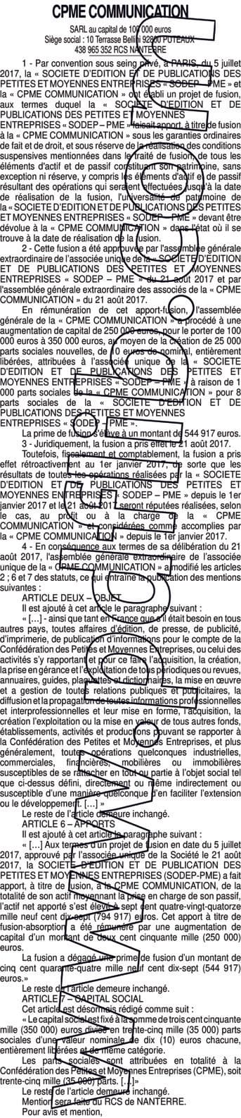 Contenu publication