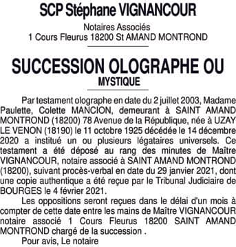 Contenu publication