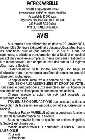 Contenu publication