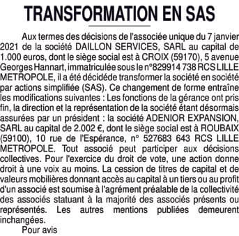 Contenu publication