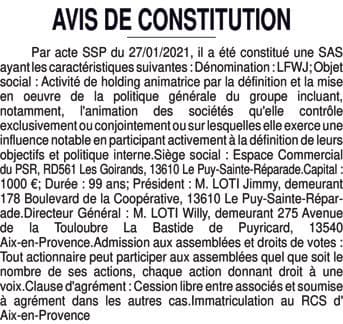 Contenu publication