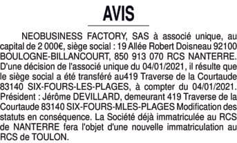 Contenu publication