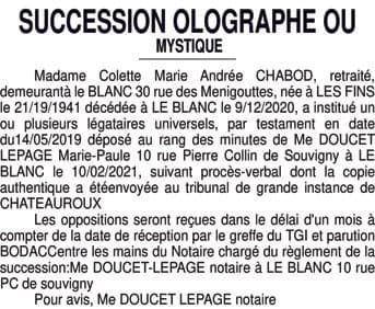 Contenu publication