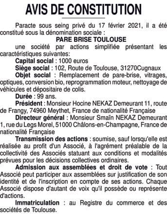 Contenu publication