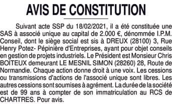 Contenu publication