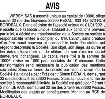 Contenu publication