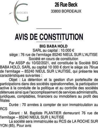 Contenu publication