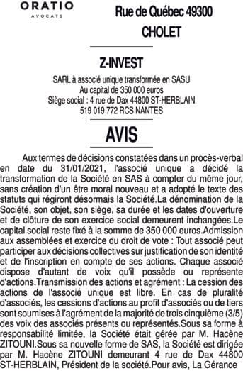 Contenu publication