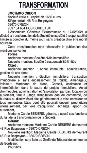 Contenu publication