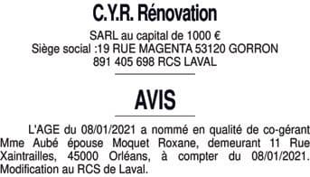 Contenu publication