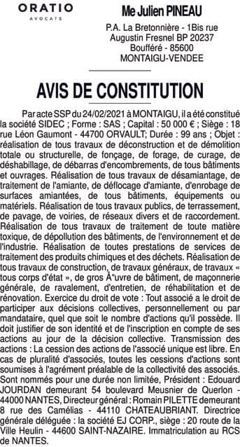 Contenu publication