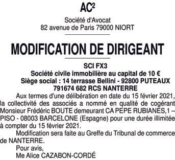 Contenu publication