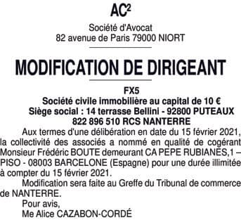 Contenu publication