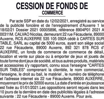 Contenu publication