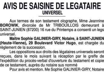 Contenu publication