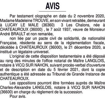 Contenu publication