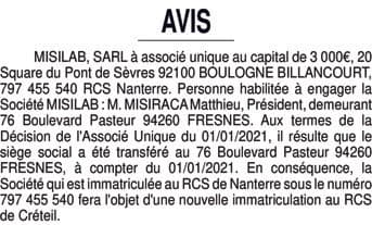 Contenu publication