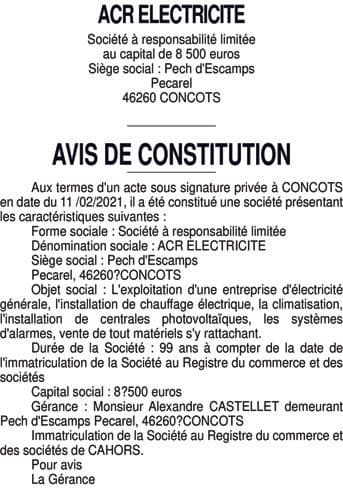 Contenu publication