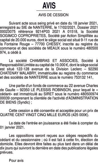 Contenu publication
