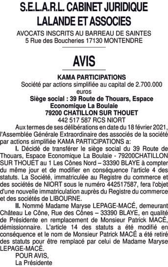 Contenu publication