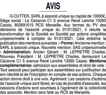 Contenu publication