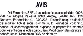 Contenu publication
