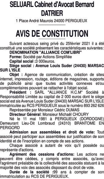 Contenu publication