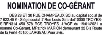 Contenu publication